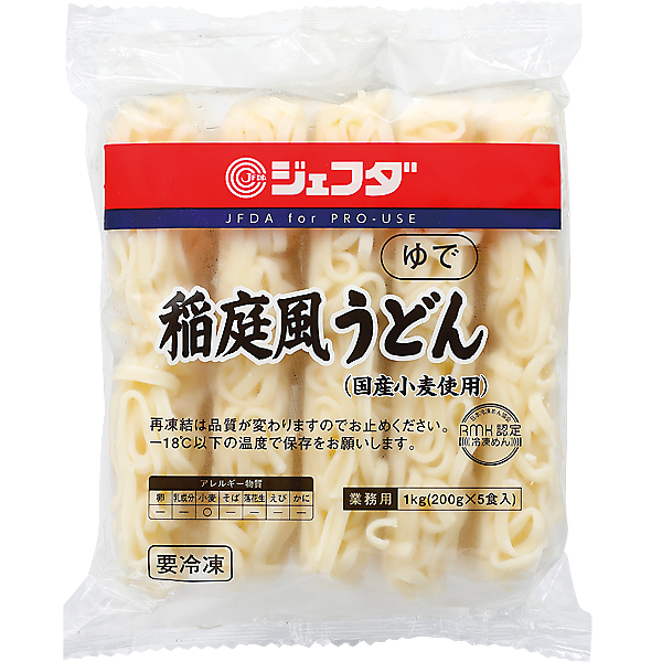 稲庭風うどん（国産小麦使用）